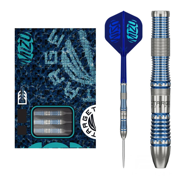 Target Japan Mizu Series 02 90% Tungsten Steel Tip Darts-1-23 GRAM-Premier Darts