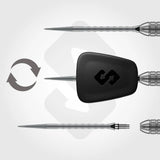 Winmau Gian van Veen W-Max SP 90% Tungsten Steel Tip Darts-10-22 GRAM-Premier Darts