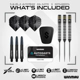 Winmau Gian van Veen TS SP 90% Tungsten Steel Tip Darts-9-23 GRAM-Premier Darts