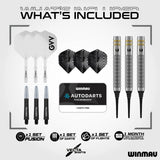 Winmau Gian van Veen W-Max 90% Tungsten Soft Tip Darts-3-18 GRAM-Premier Darts
