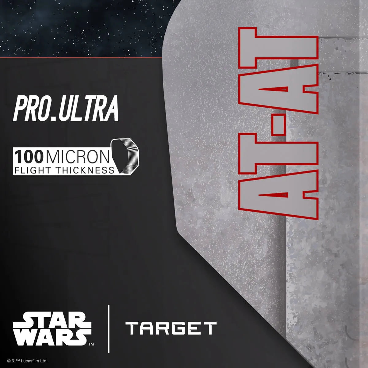 Star Wars | Target Star Wars AT-AT Pro Ultra No6 Dart Flights-3-Premier Darts