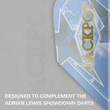 Target Darts Adrian Lewis Showdown Pro Ultra No6 Flights-2-Premier Darts