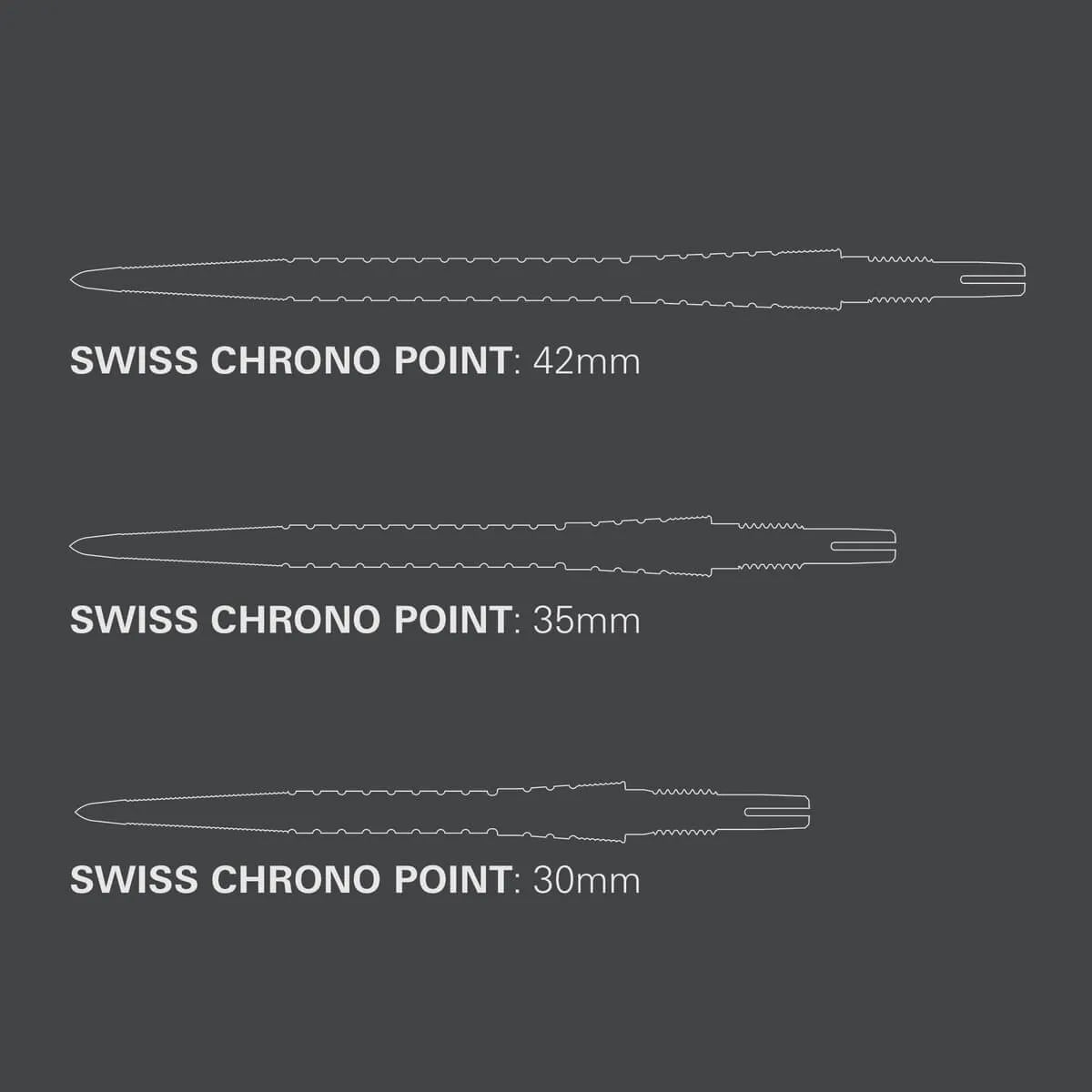 Target Darts Swiss Chrono Storm Points-5-Black-30mm-Premier Darts