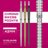 Target Darts Swiss Chrono Storm Points-3-Black-30mm-Premier Darts