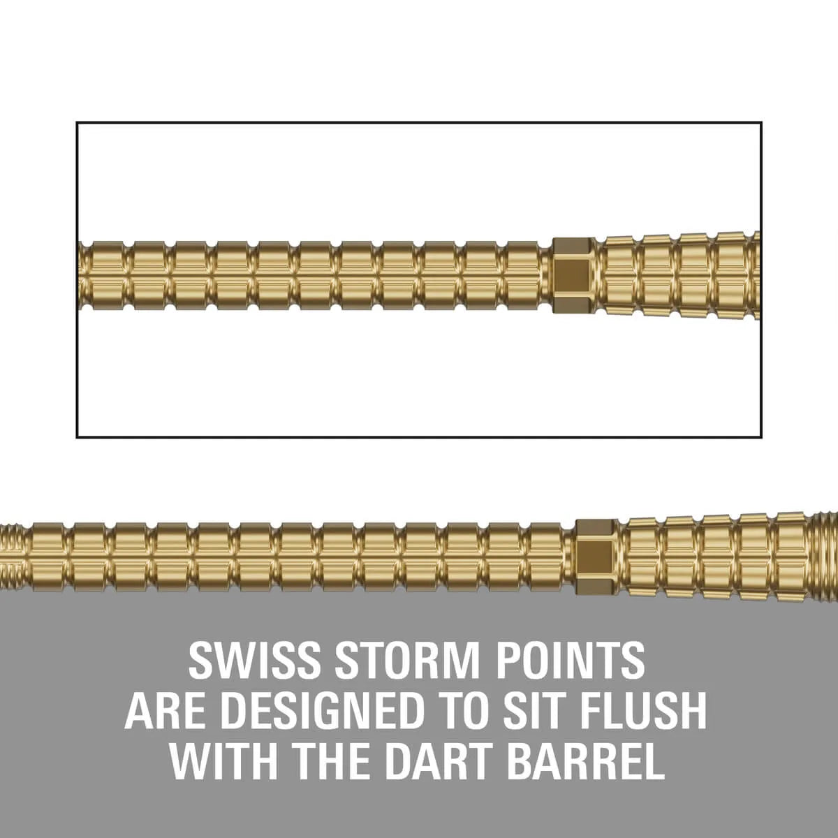Target Darts Swiss Chrono Storm Points-11-Black-30mm-Premier Darts
