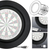 Bull's DE Lightning LED PU Surround-4-Black-Premier Darts
