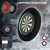 Bull's DE Lightning LED PU Surround-2-Black-Premier Darts