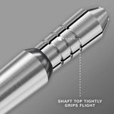 Target Darts Power Chrono Titanium Shafts-3-Silver-Short-Premier Darts