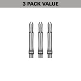 Target Darts Power Chrono Titanium Shafts-6-Silver-Short-Premier Darts