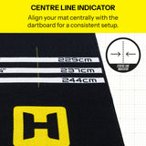 Harrows Fortis Mat-12-Grey-Premier Darts