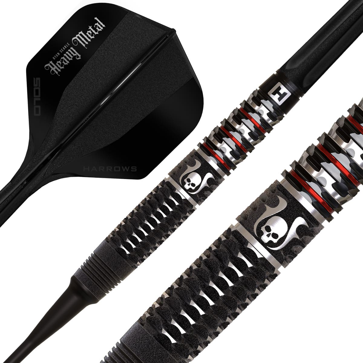 Harrows Ryan Searle Geo 90% Tungsten Soft Tip Darts-2-20 GRAM-Premier Darts