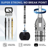 Harrows Apex Axis Elite Series Quick Points-2-Black-30mm-Premier Darts