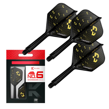 Target Darts Bolide K-Flex Flight System No6-7-Intermediate-Premier Darts