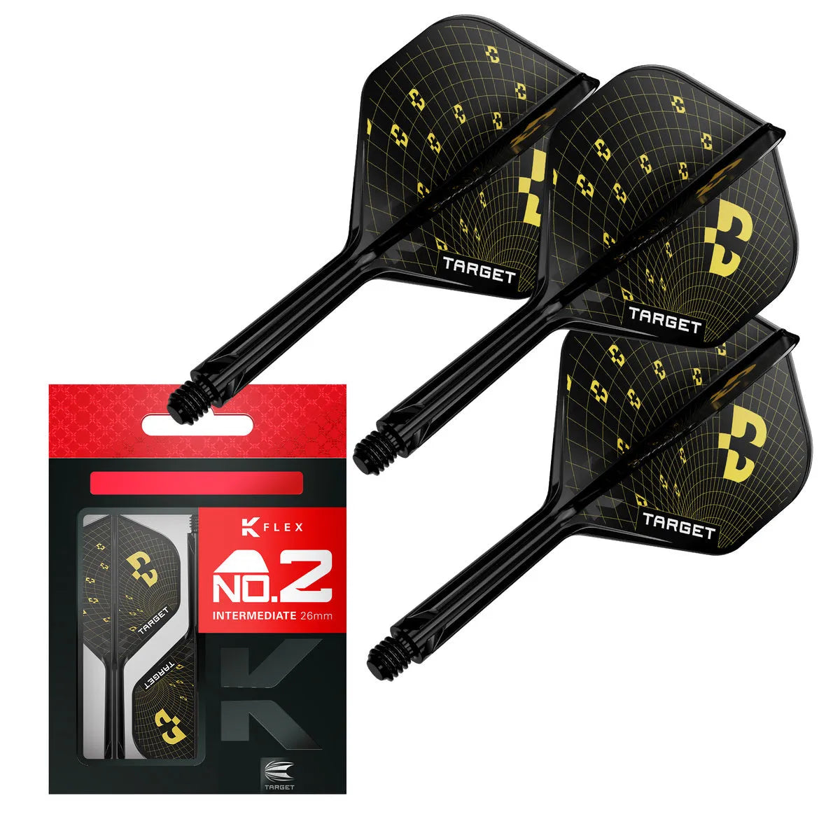 Target Darts Bolide K-Flex Flight System No2-7-Intermediate-Premier Darts