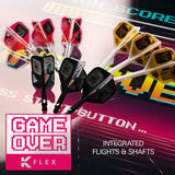 Target Darts Game Over K-Flex Flight System No6-2-Short-Premier Darts