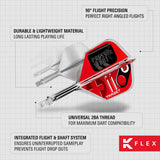 Target Darts Press Start K-Flex Flight System No6-5-Short-Premier Darts