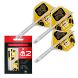Target Darts You Win K-Flex Flight System No2-7-Intermediate-Premier Darts