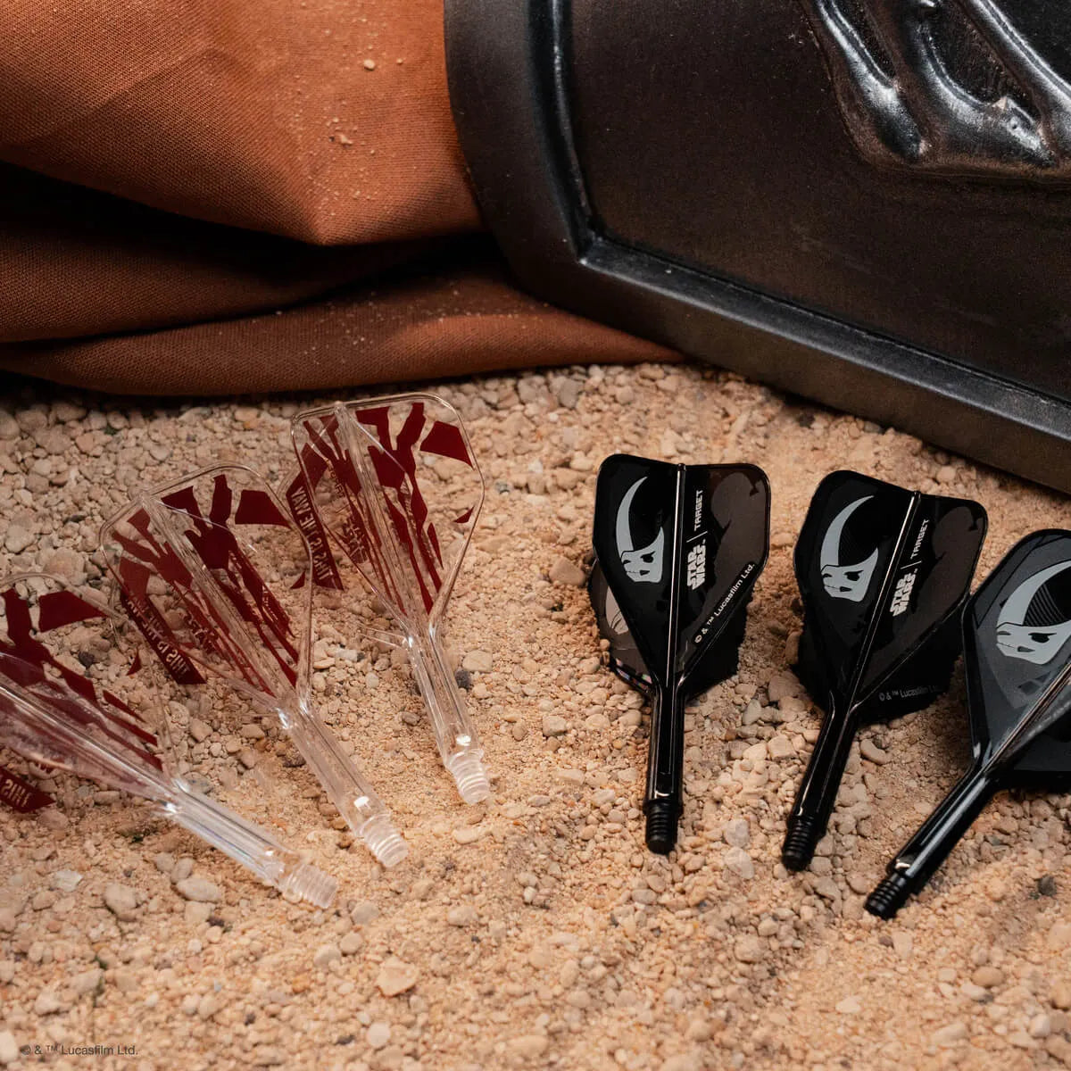 Star Wars | Target Mandalorian K-Flex Flight System No2 Gift Set-7-Short-Premier Darts