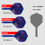 Target Darts Luke Littler World Champion K-Flex No2-4-Short-Premier Darts
