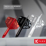 Target Darts K-Flex Flight System No6 2026-2-Black-Short-Premier Darts