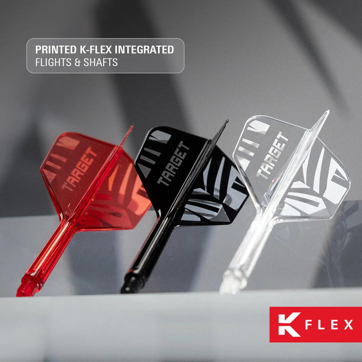Target Darts K-Flex Flight System No2 2026-2-Black-Short-Premier Darts