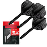 Target Darts K-Flex Flight System No2 2026-8-Black-Medium-Premier Darts