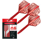 Target Darts K-Flex Flight System No6 2026-14-Red-Medium-Premier Darts