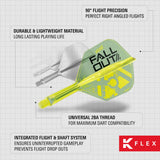 Target Darts Luke Littler Fallout K-Flex No6-4-Short-Premier Darts