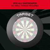 Target Darts Notched Surround-8-Black-Premier Darts
