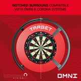 Target Darts Notched Surround-18-Black-Premier Darts