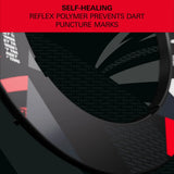 Target Darts Patterned Notched Surround-7-Black-Premier Darts