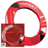 Target Darts Patterned Notched Surround-11-Black-Premier Darts