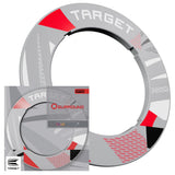 Target Darts Patterned Notched Surround-17-Black-Premier Darts