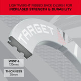 Target Darts Patterned Notched Surround-21-Black-Premier Darts