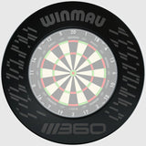 Winmau Blade 360 Black Dartboard Surround
