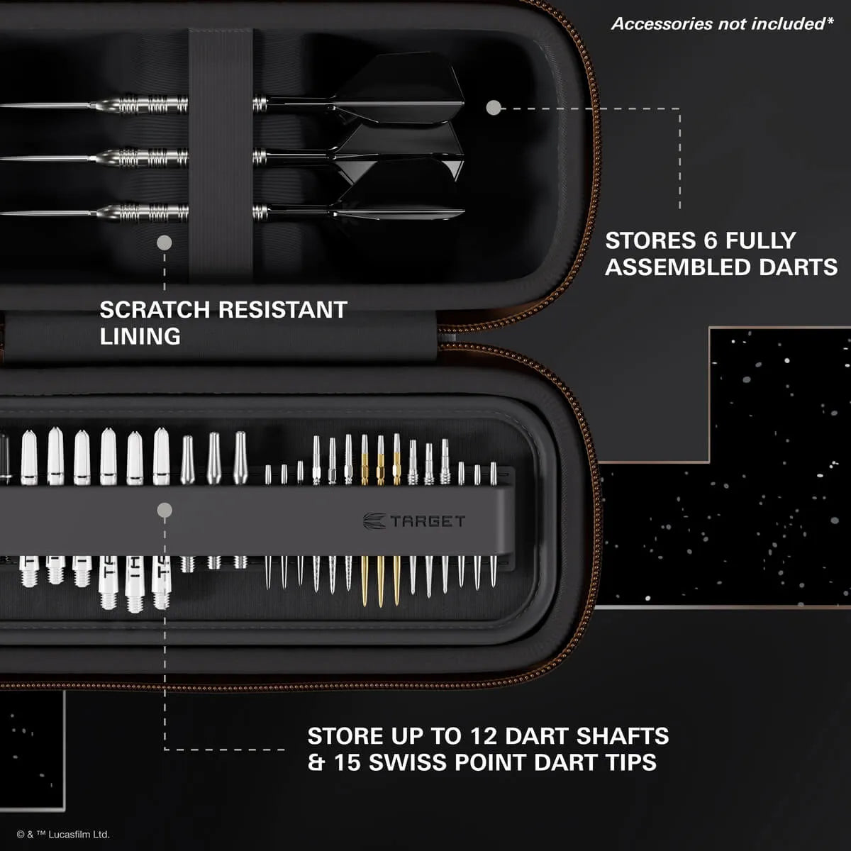Star Wars | Target Mandalorian Boa Darts Case-4-Premier Darts
