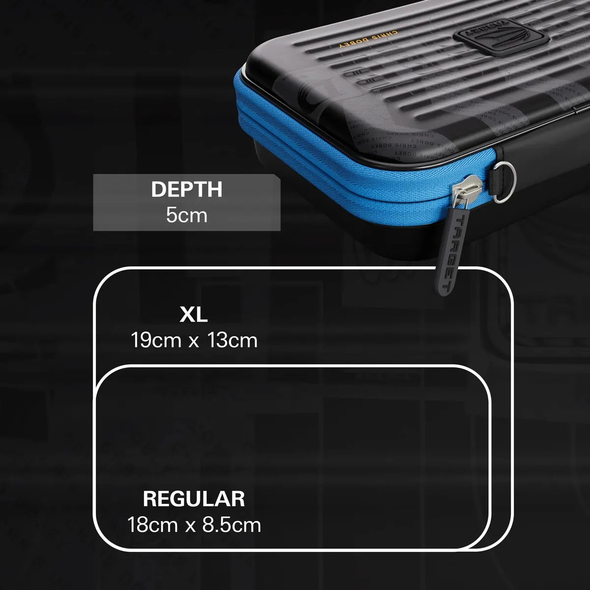 Target Darts Takoma Ghost Series Chris Dobey XL Case