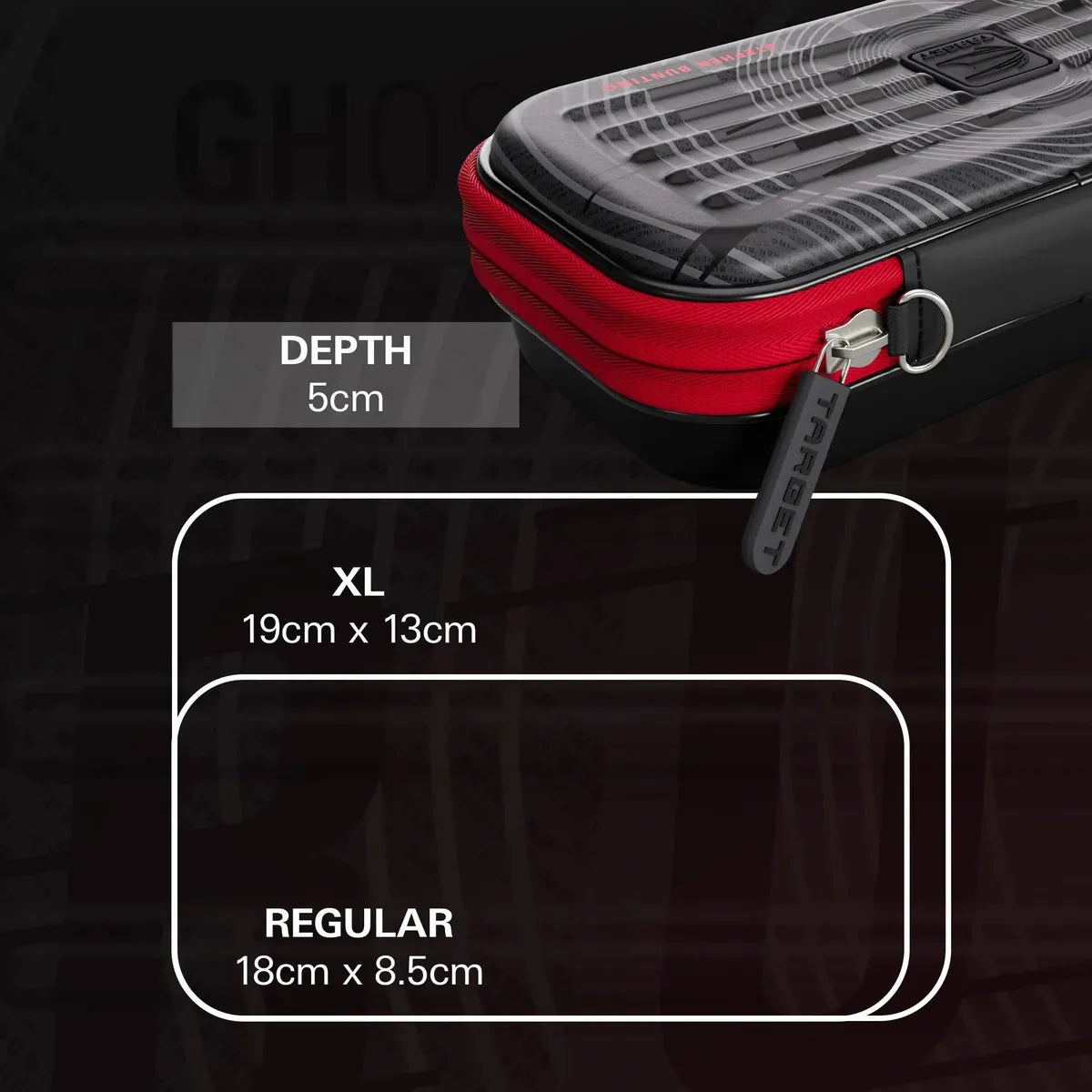 Target Darts Takoma Ghost Series Stephen Bunting Case