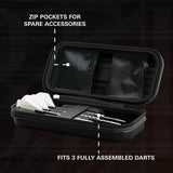 Target Darts Takoma Ghost Series Raymond Van Barneveld Case