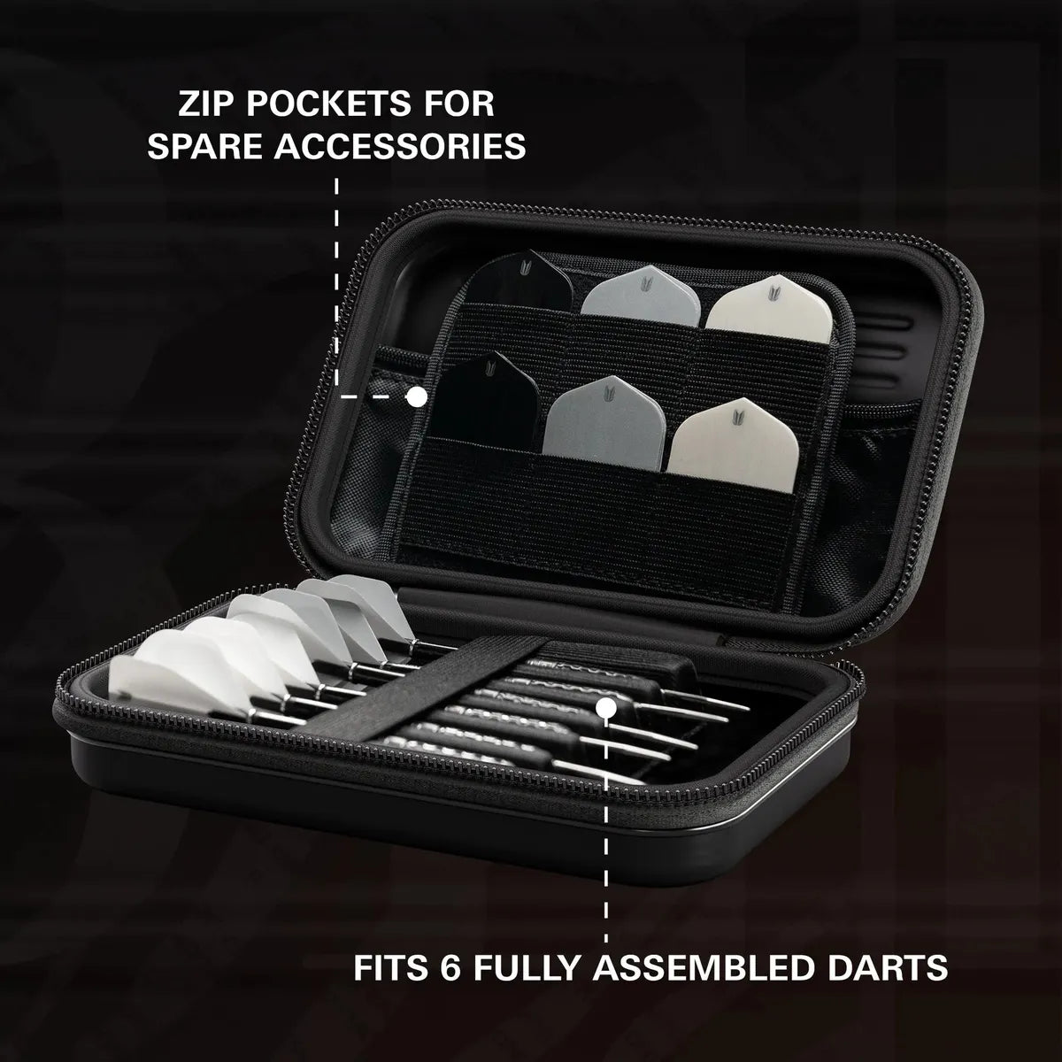 Target Darts Takoma Ghost Series Raymond Van Barneveld XL Case