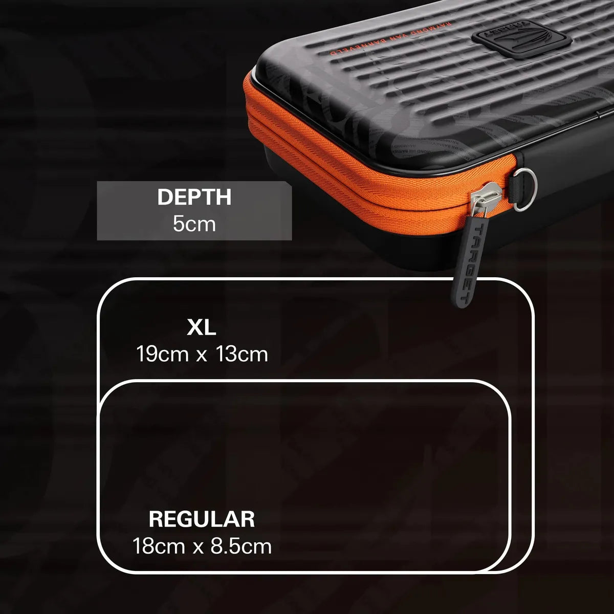 Target Darts Takoma Ghost Series Raymond Van Barneveld XL Case