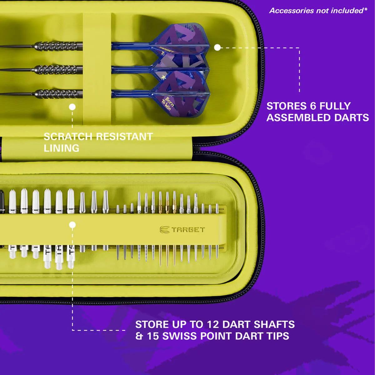 Target Darts Luke Littler World Champion Boa Darts Case-4-Premier Darts