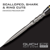Harrows Axis Elite Series Quick Points-5-Black-30mm-Premier Darts