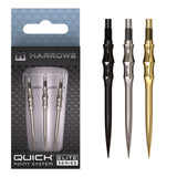Harrows Apex Spire Elite Series Quick Points-5-Black-30mm-Premier Darts