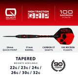 Harrows Ryan Searle QP 90% Tungsten Steel Tip Darts-4-22 GRAM-Premier Darts