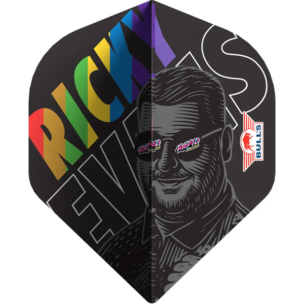 Bull's NL Series 100 Ricky Evans 95 No2 Flights-1-Premier Darts