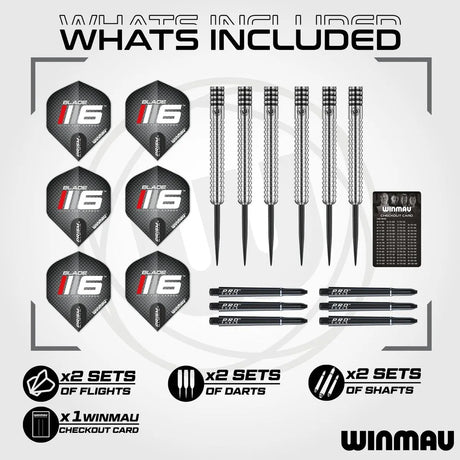 Winmau Blade 6 Triple Core Surround Set Bundle