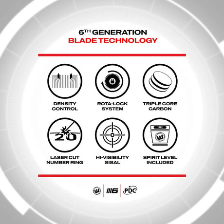 Winmau Blade 6 Triple Core Surround Set Bundle