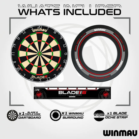 Winmau Blade 6 Surround Set Bundle
