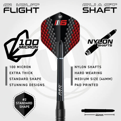 Winmau Blade 6 Surround Set Bundle